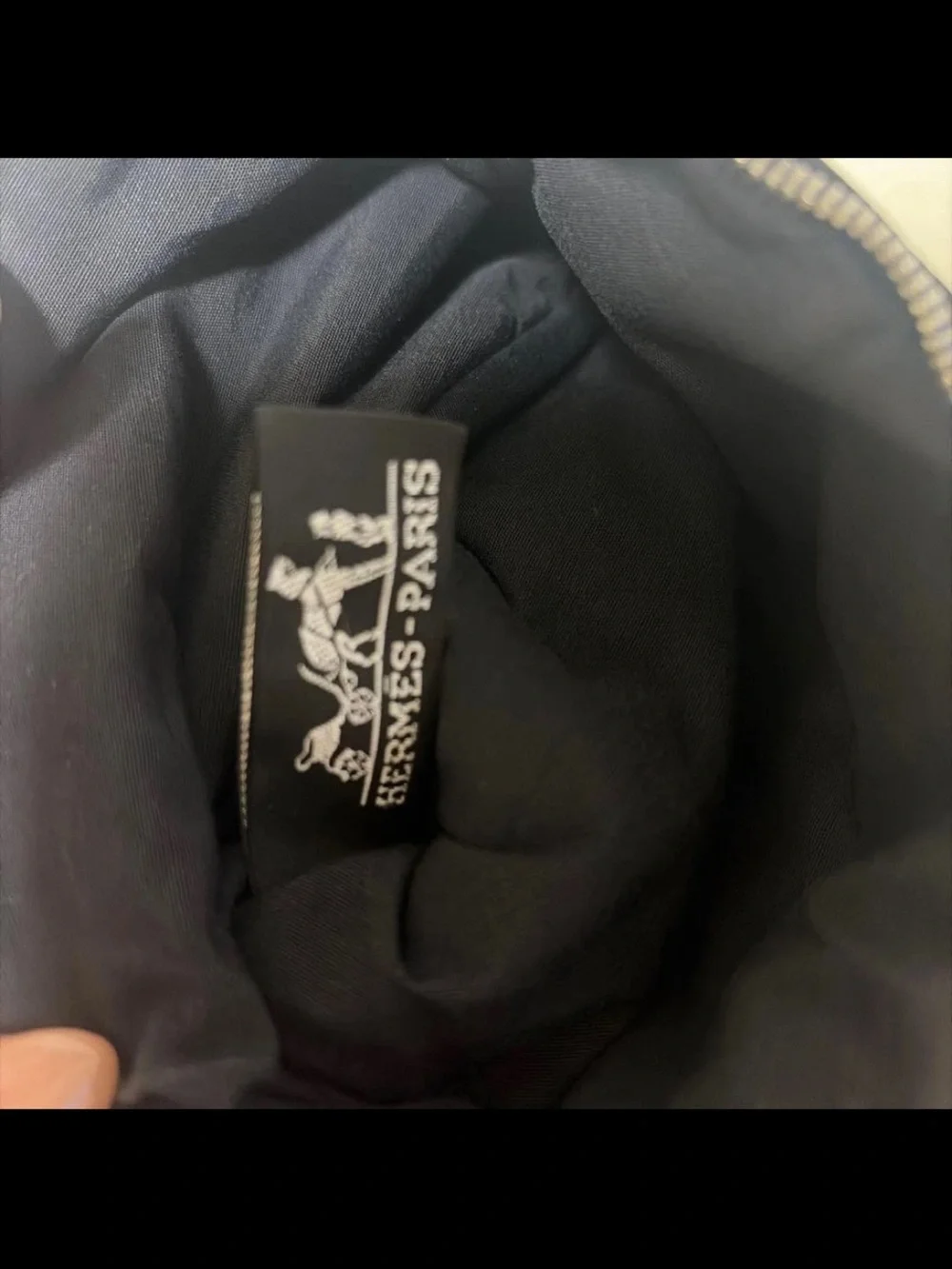 Hermes cosmetic pouch